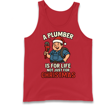 Plumber Christmas Tank Top