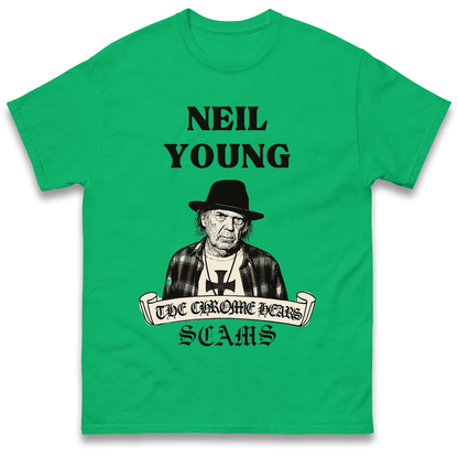 Neil Young and the Chrome Hearts T Shirt 