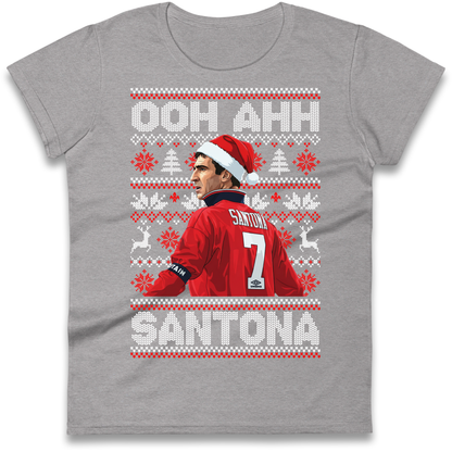 M'nchester United Christmas Ladies Shirt
