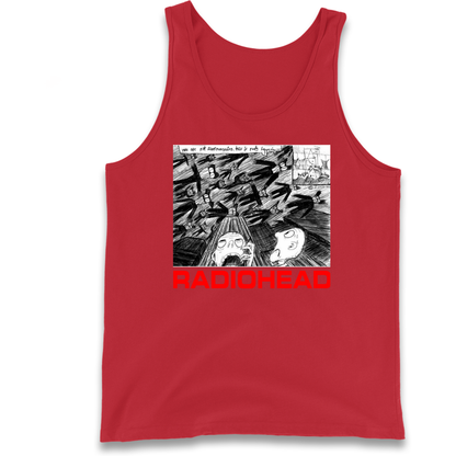 Radiohead We Are Not Screaming Tank Top
