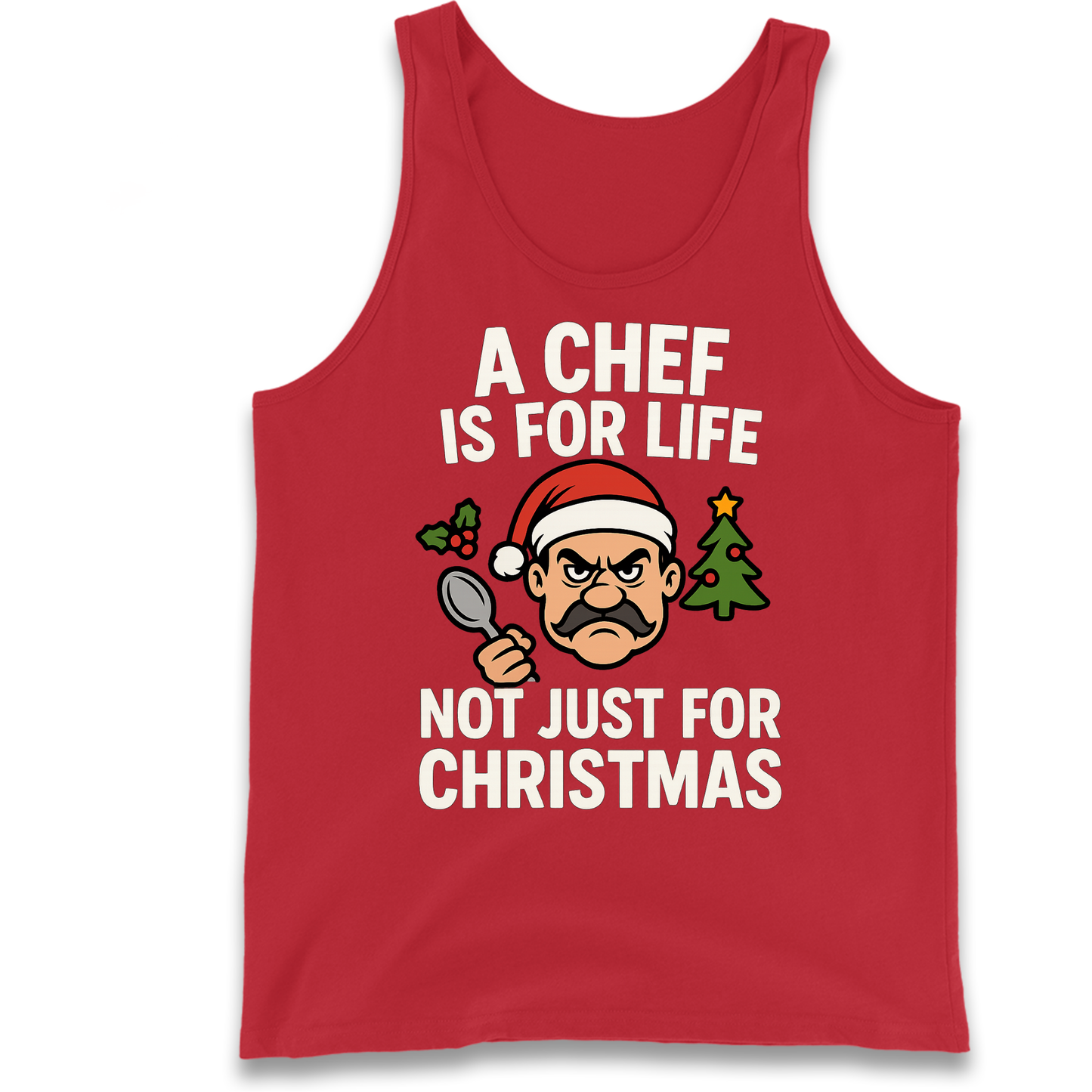 Chef Christmas Tank Top