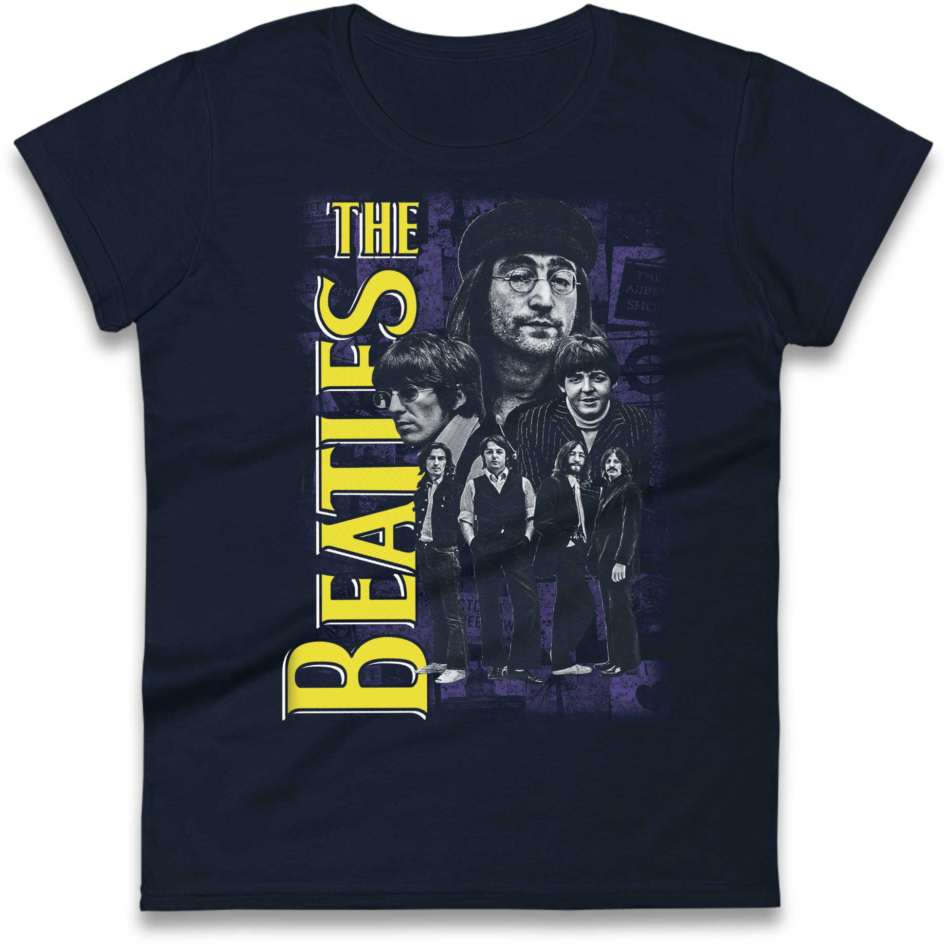 The Beatles Group Ladies Shirt 