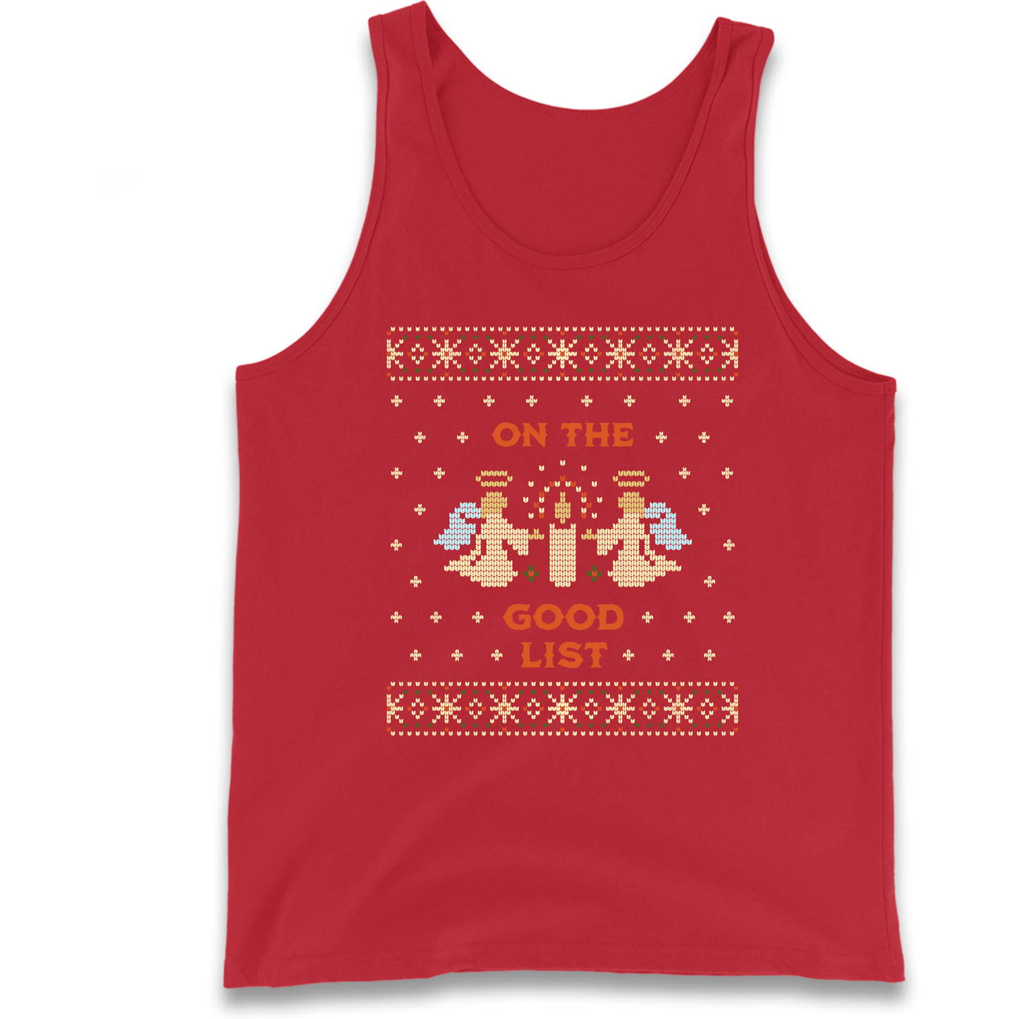 On The Good List Christmas Tank Top