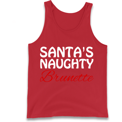 Naughty Brunette Tank-Top