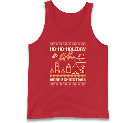 Have Yourself a HO HO HOLIDAY Christmas Tank Top