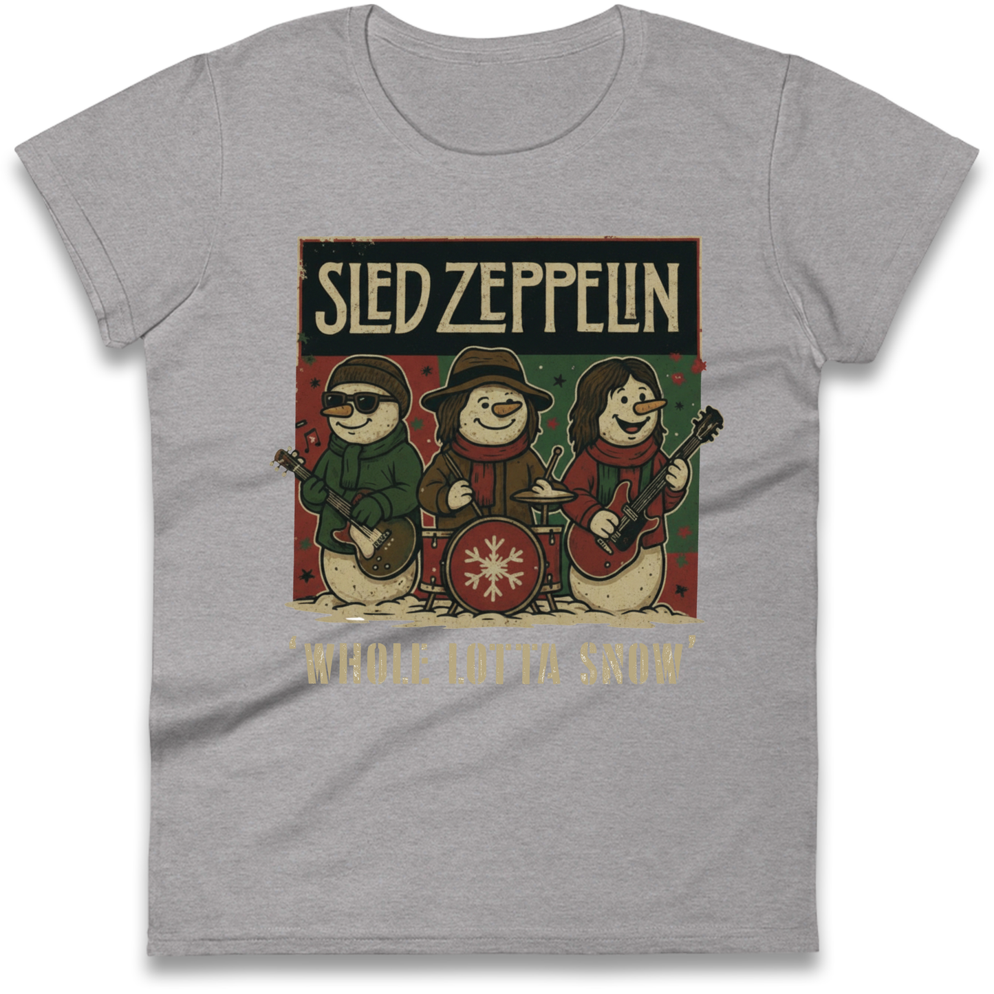 Led Zeppelin Christmas Ladies Shirt