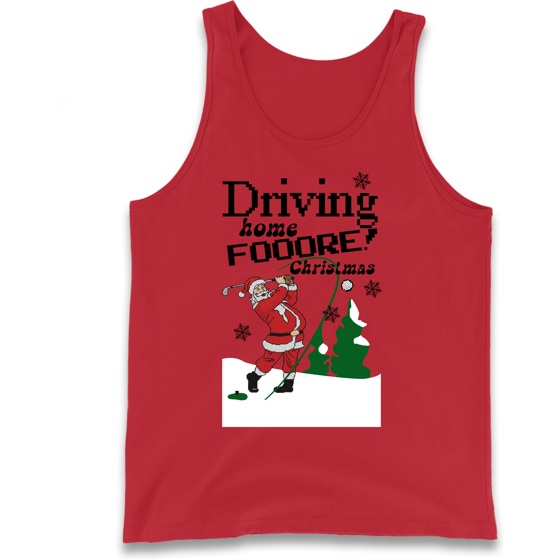 Christmas Golf Tank-Top