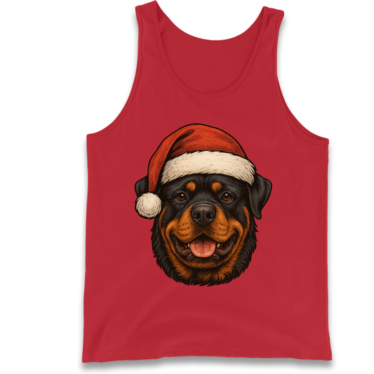 Rottweiler Christmas Tank Top