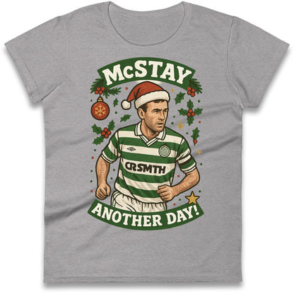 Paul McStay Celtic Christmas Ladies Shirt