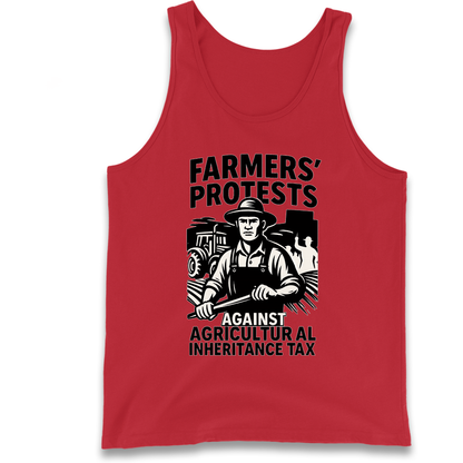 Farmers’ Protests Against Agricultural Inheritance Tax Tank Top