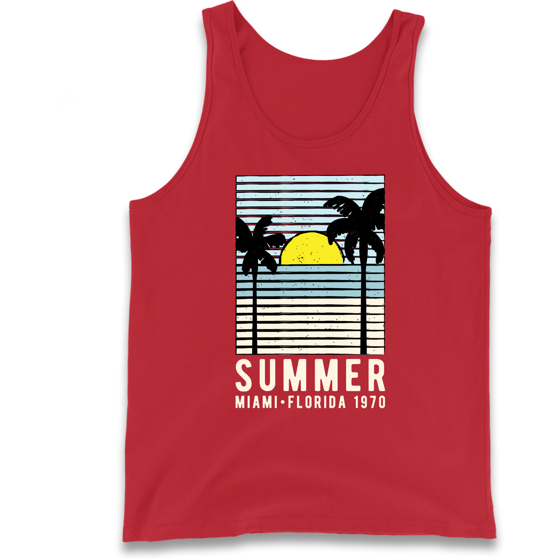 Summer Miami Florida 1970 Tank Top