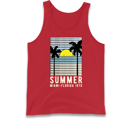 Summer Miami Florida 1970 Tank Top