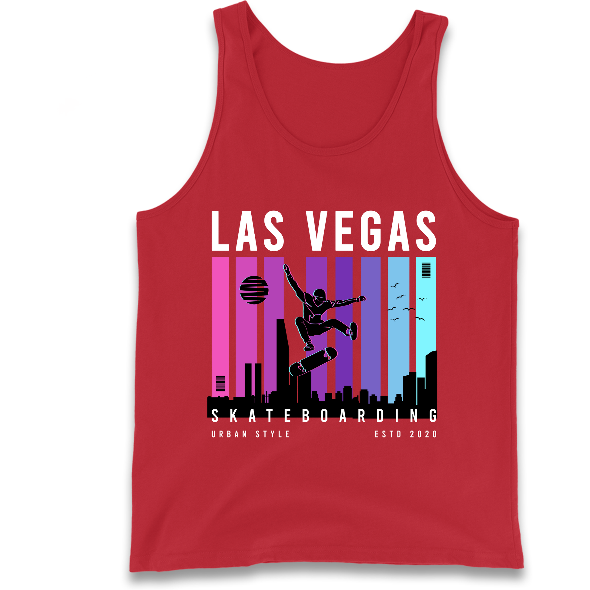 Las Vegas Skateboarding Tank Top
