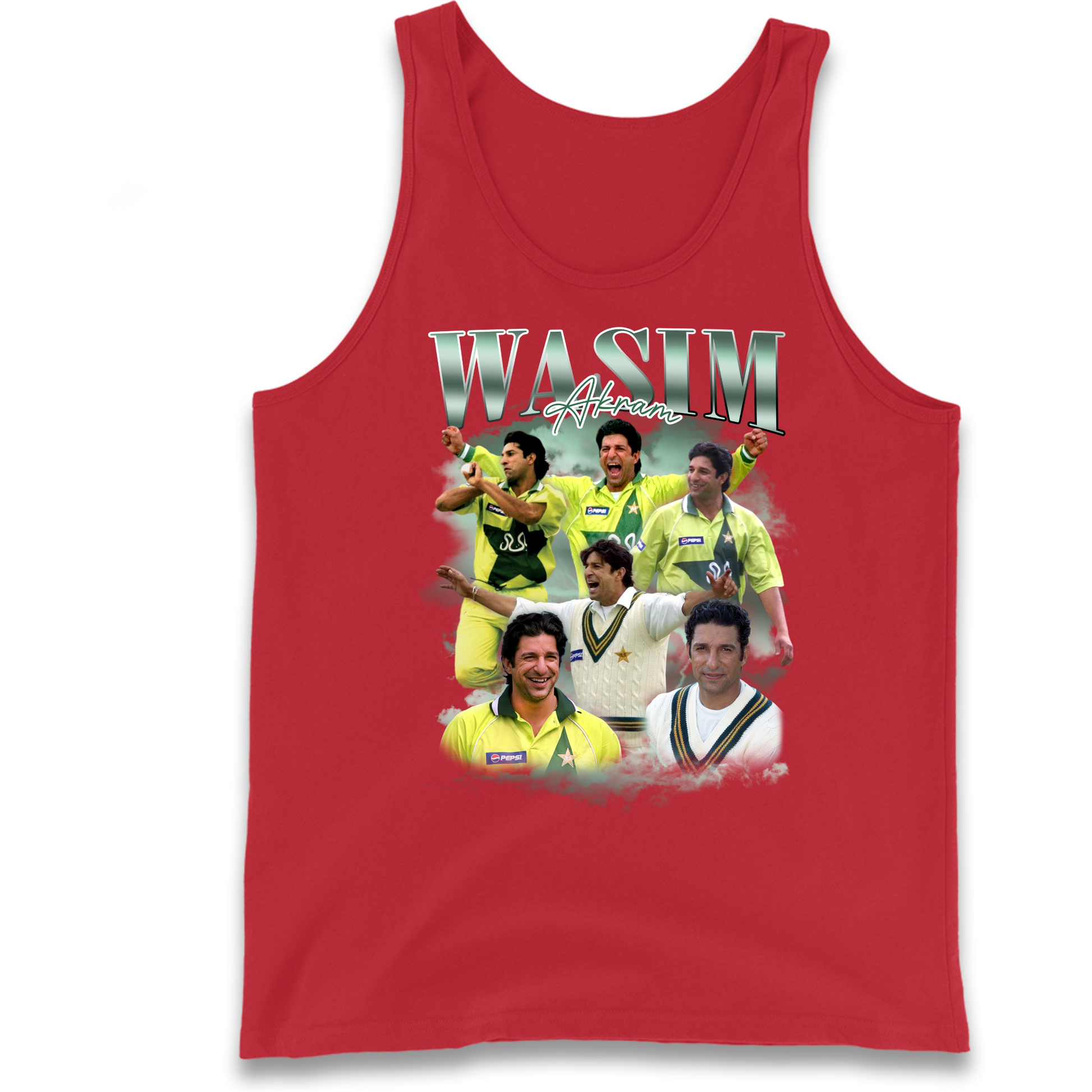 Wasim Akram Tank Top