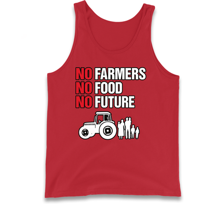 Farmers Agricultural Inheritance Tax Protest Tank Top