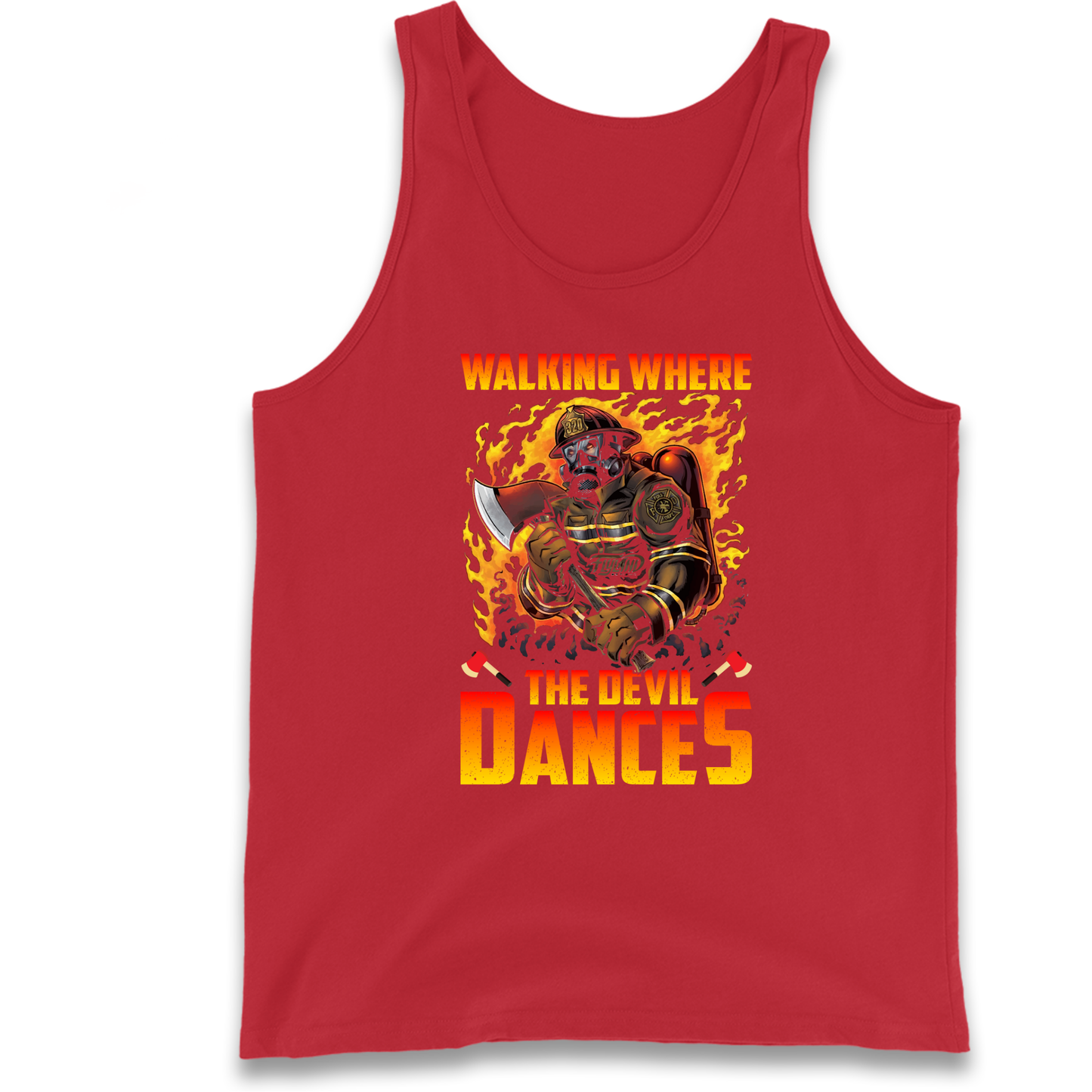 Walking Where The Devil Dances Tank Top