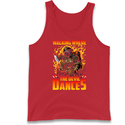 Walking Where The Devil Dances Tank Top