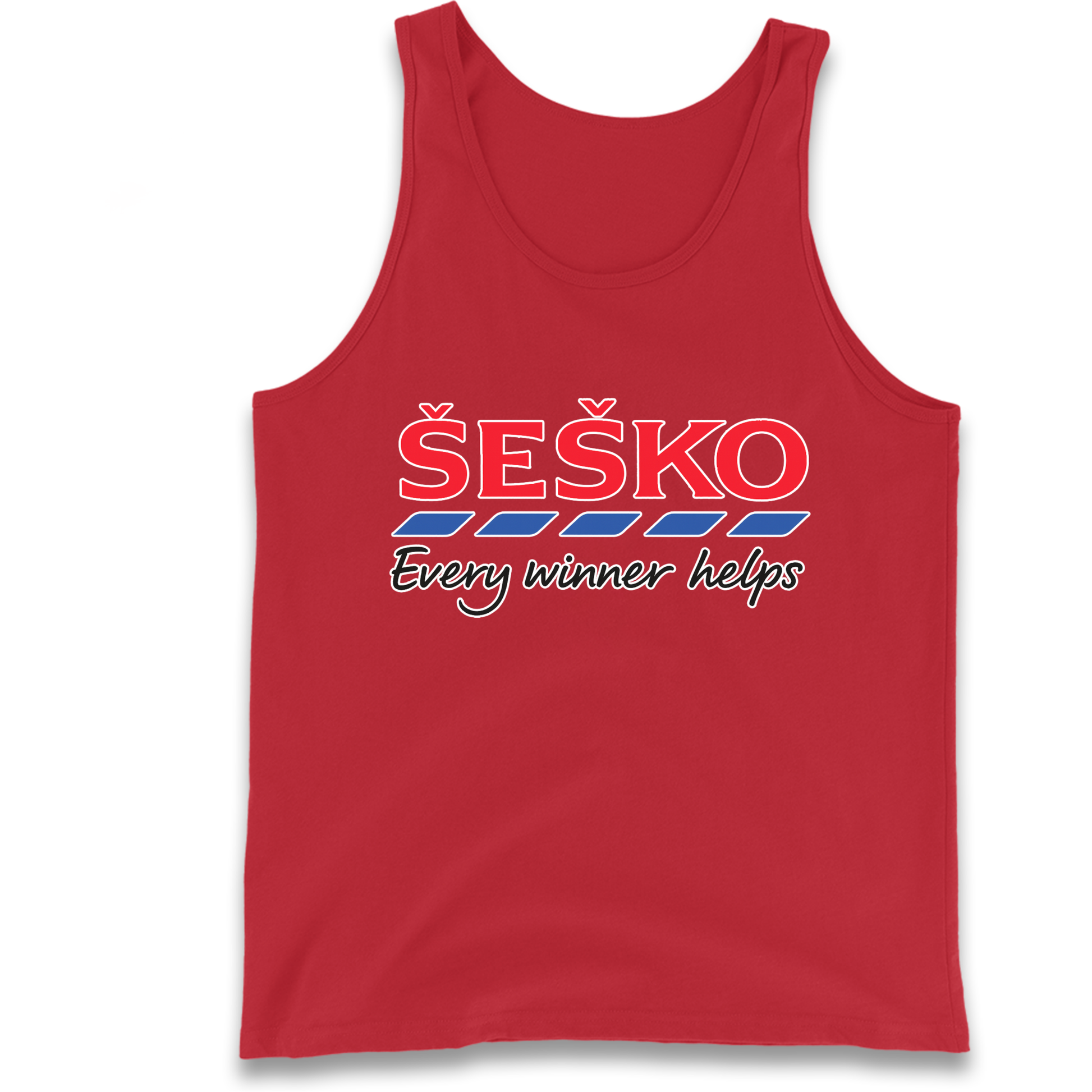 Benjamin Sesko Every Winner Helps Tank-Top