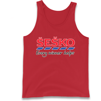 Benjamin Sesko Every Winner Helps Tank-Top