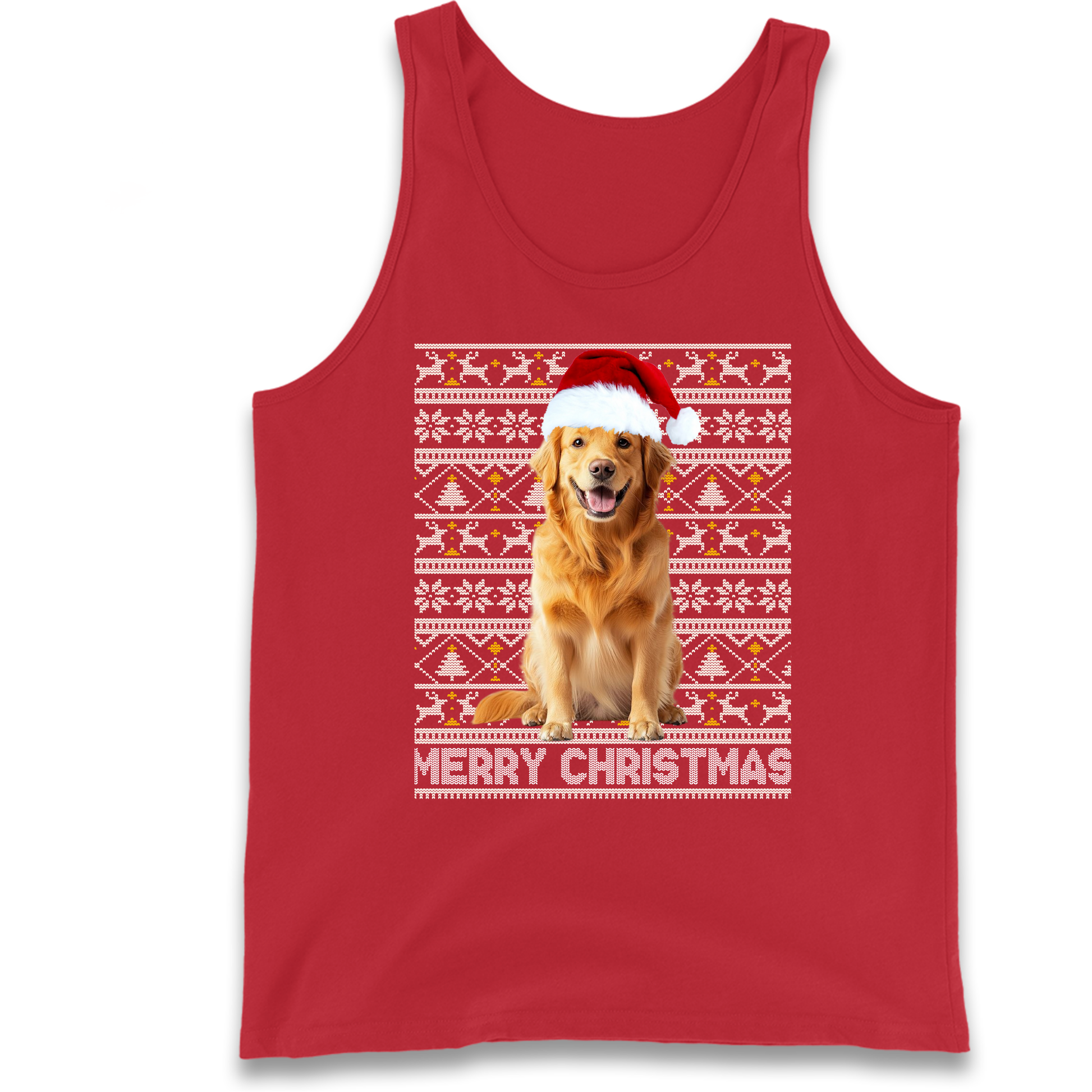 Merry Christmas Dog Tank Top