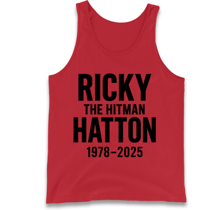 Ricky The Hitman Hatton 1978 2025 Tank Top