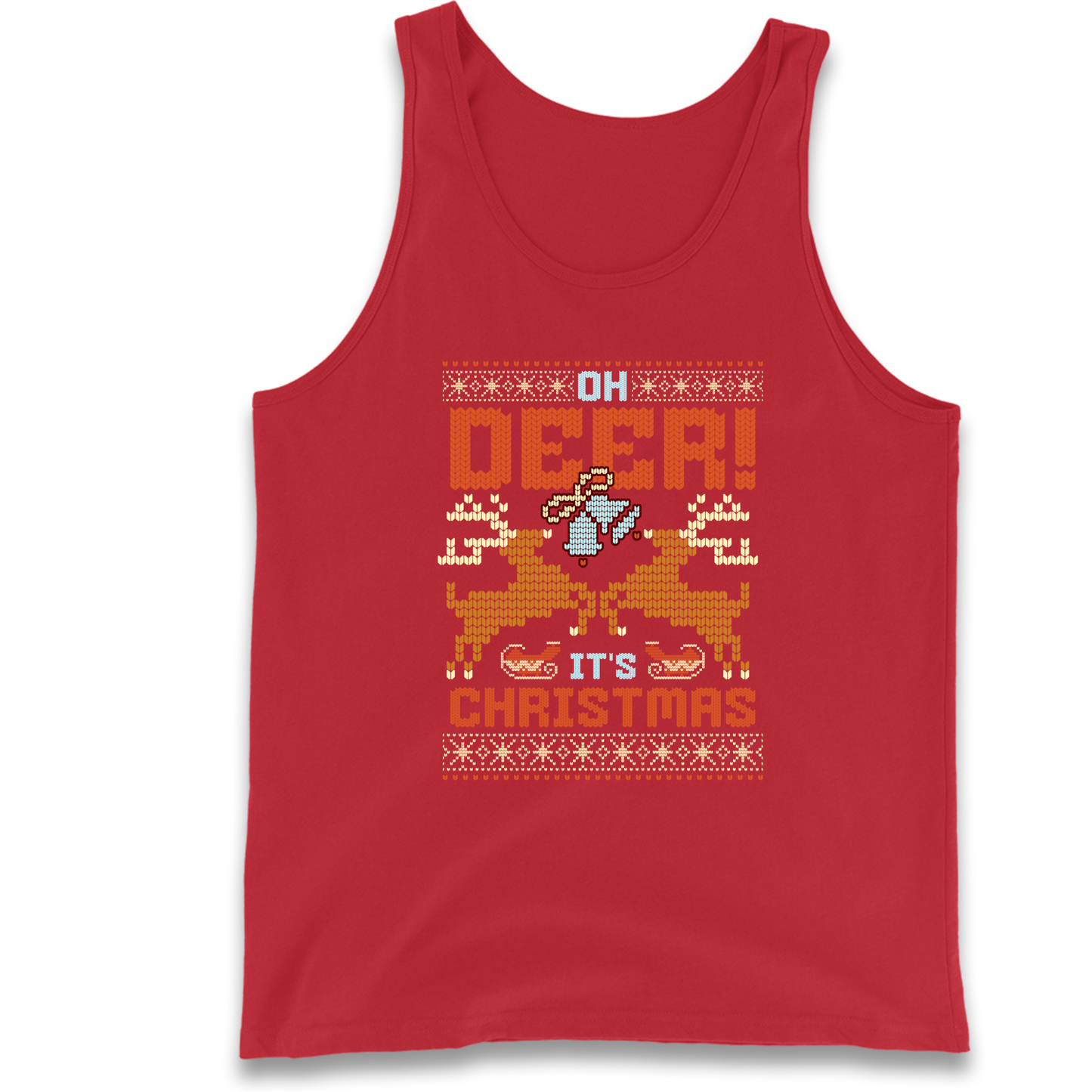 Oh Deer its Christmas Tank Top