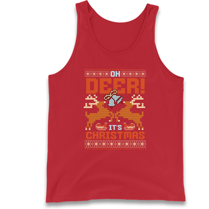 Oh Deer its Christmas Tank Top