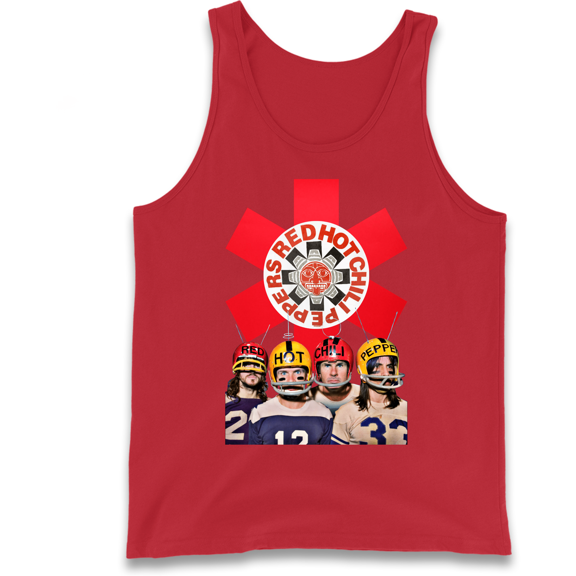 Red Hot Chilli Peppers American Football Tank Top