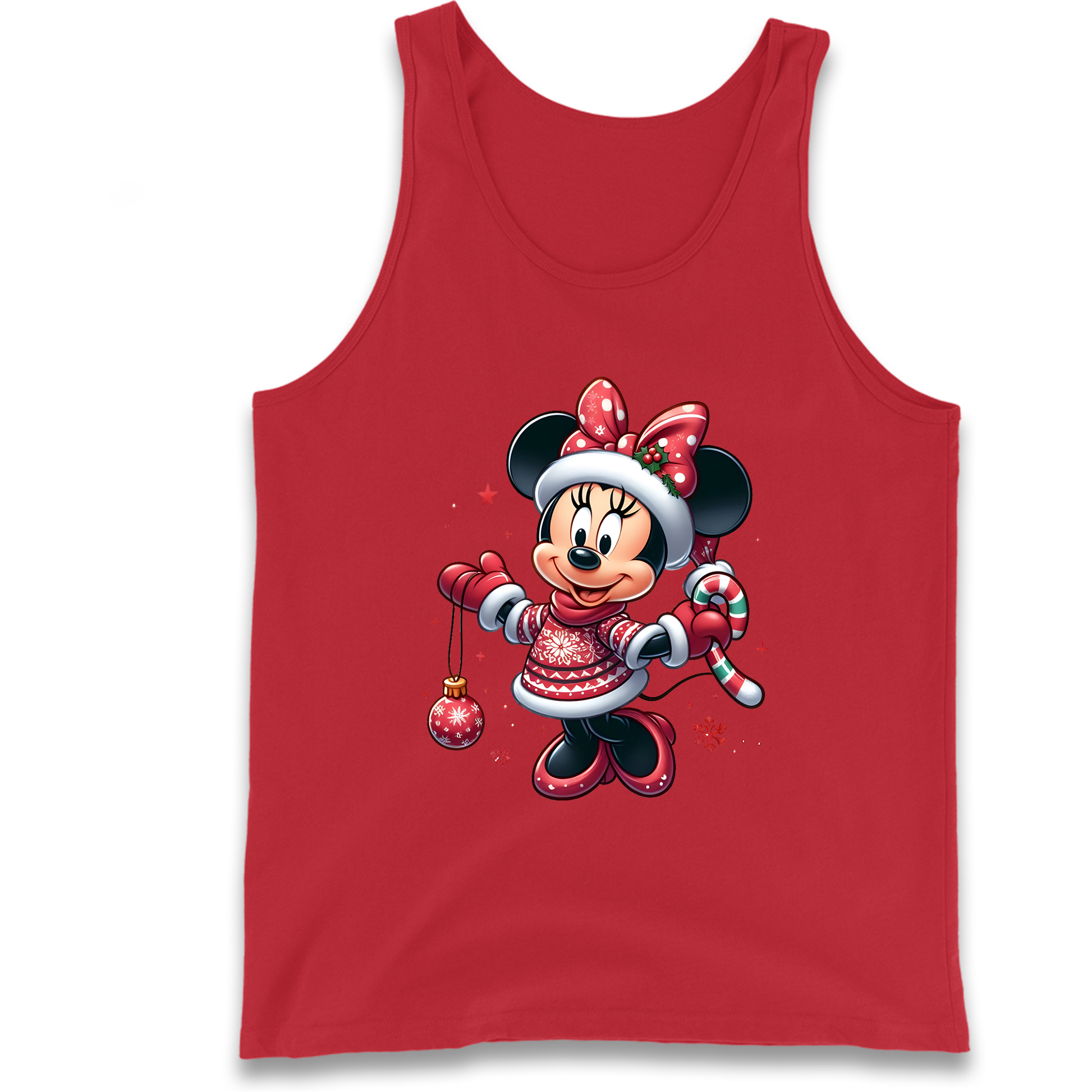 Mini Mouse Christmas Tank Top
