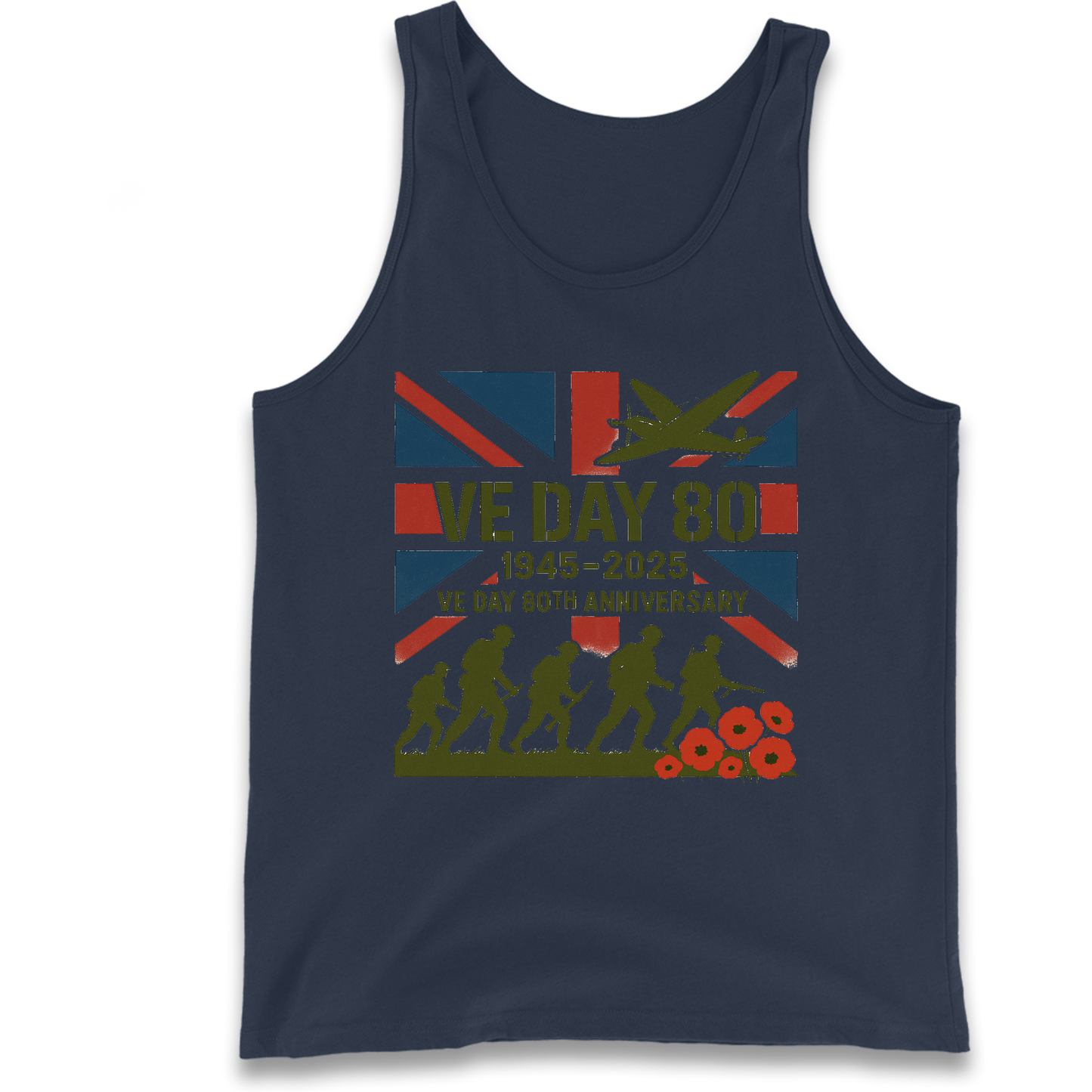 VE Day 80th Anniversary 1945 2025 Tank Top
