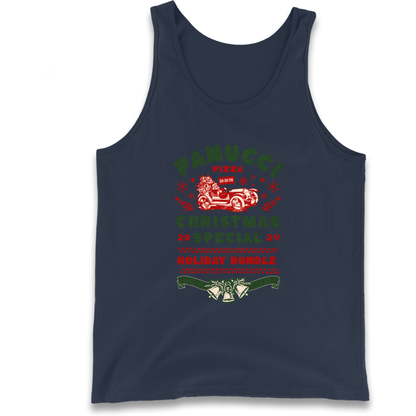 Panucci Pizza Christmas Special Christmas Tank Top