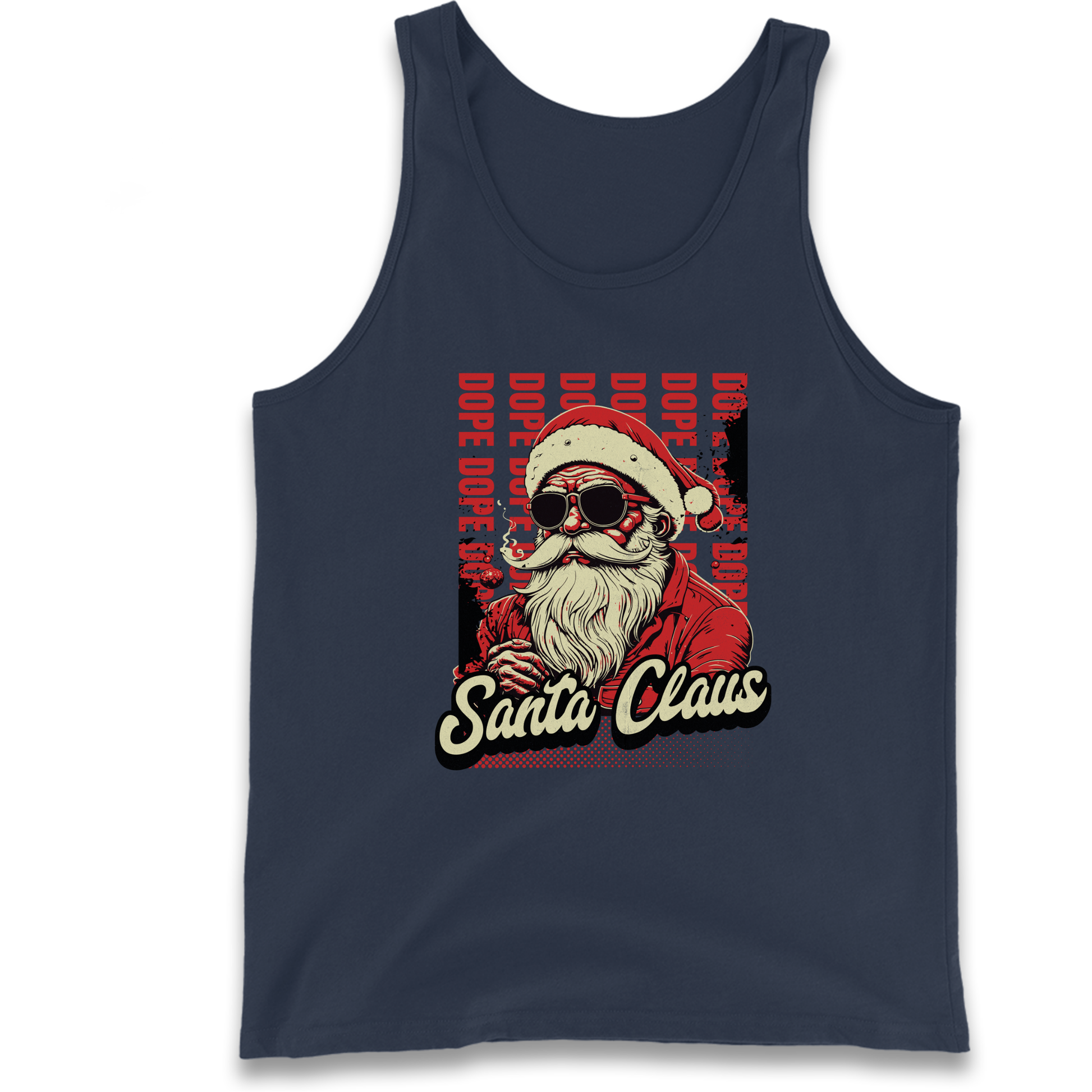 Dope Santa Claus Tank Top