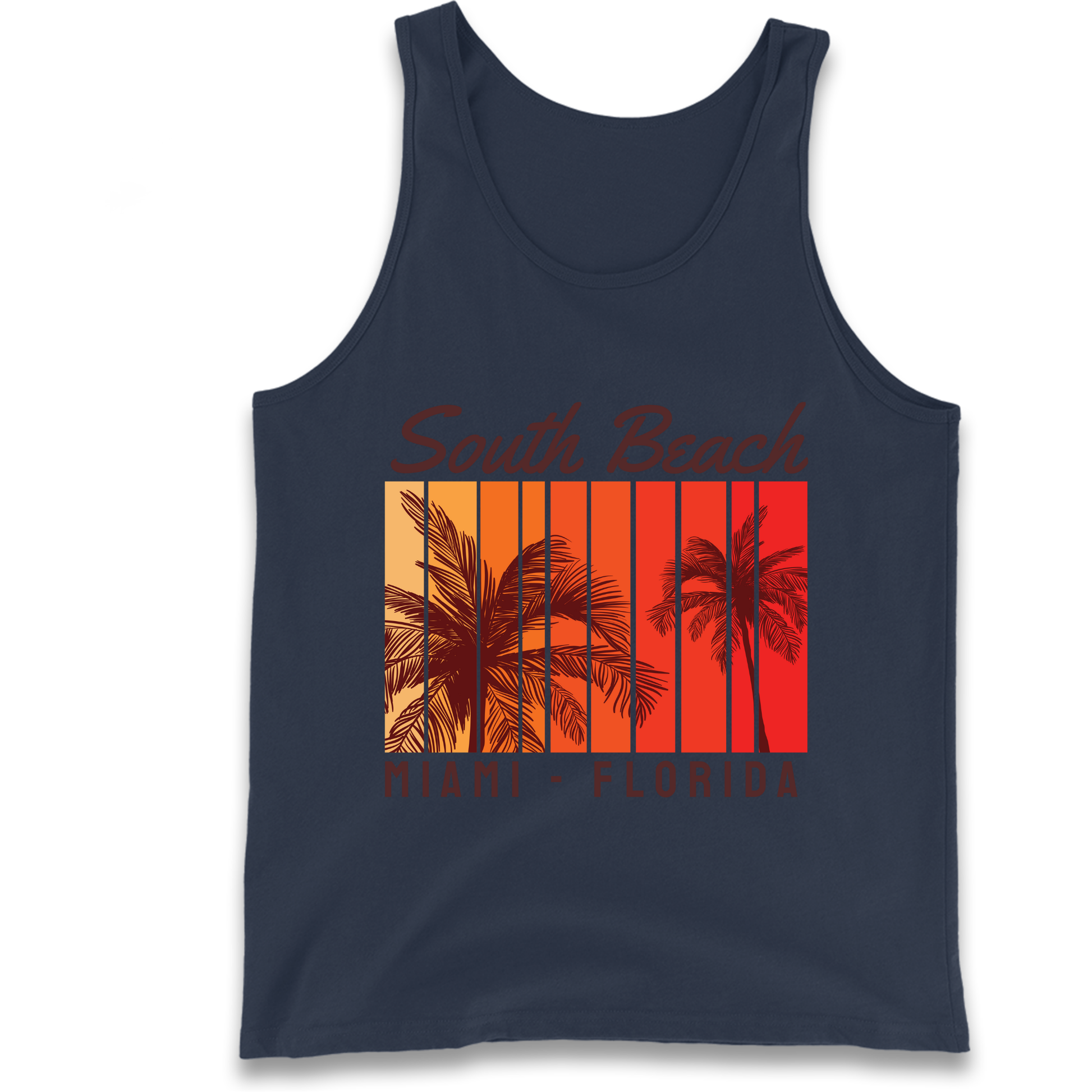 South Beach Miami Florida Tank Top