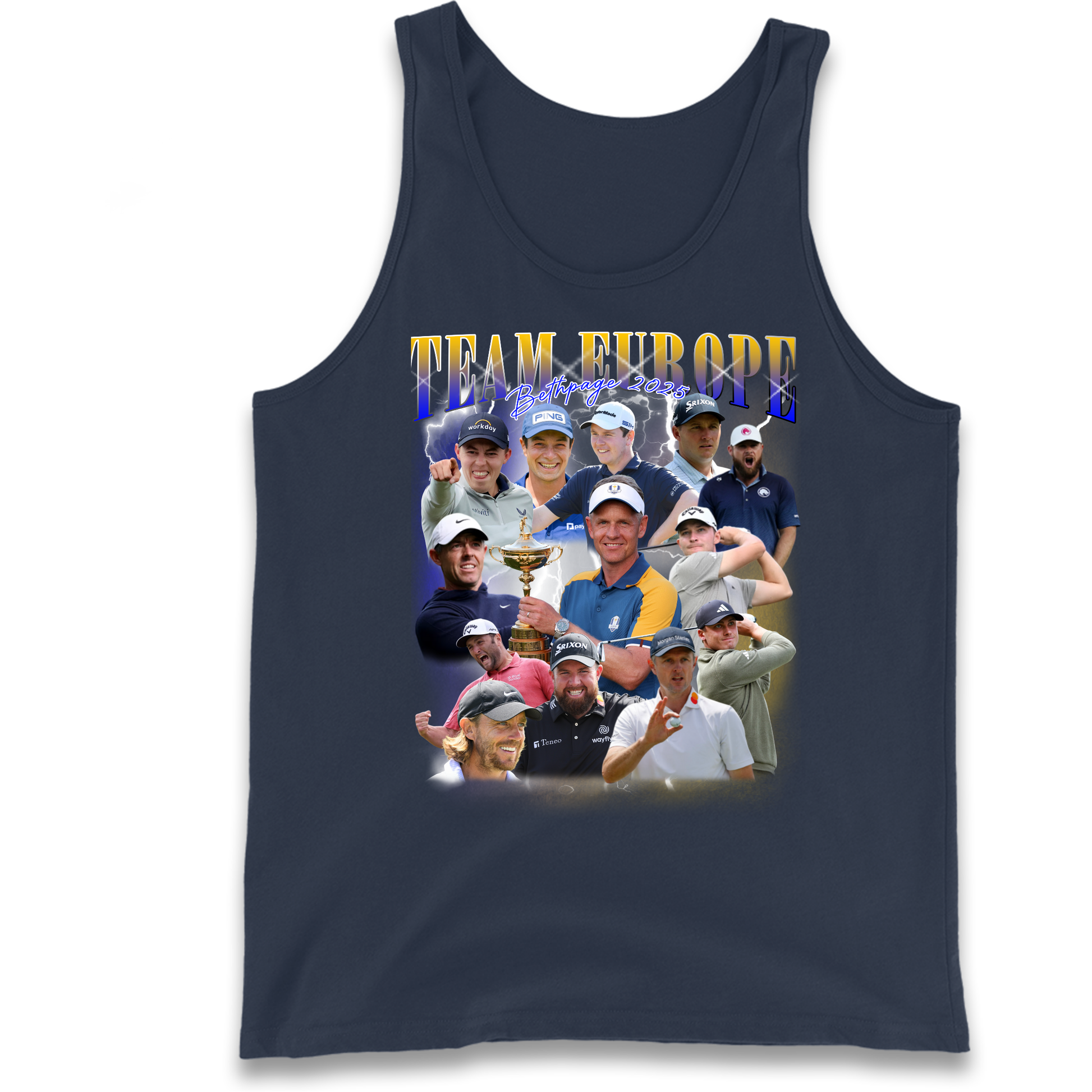 Ryder Cup 2025 Team Europe Tank Top