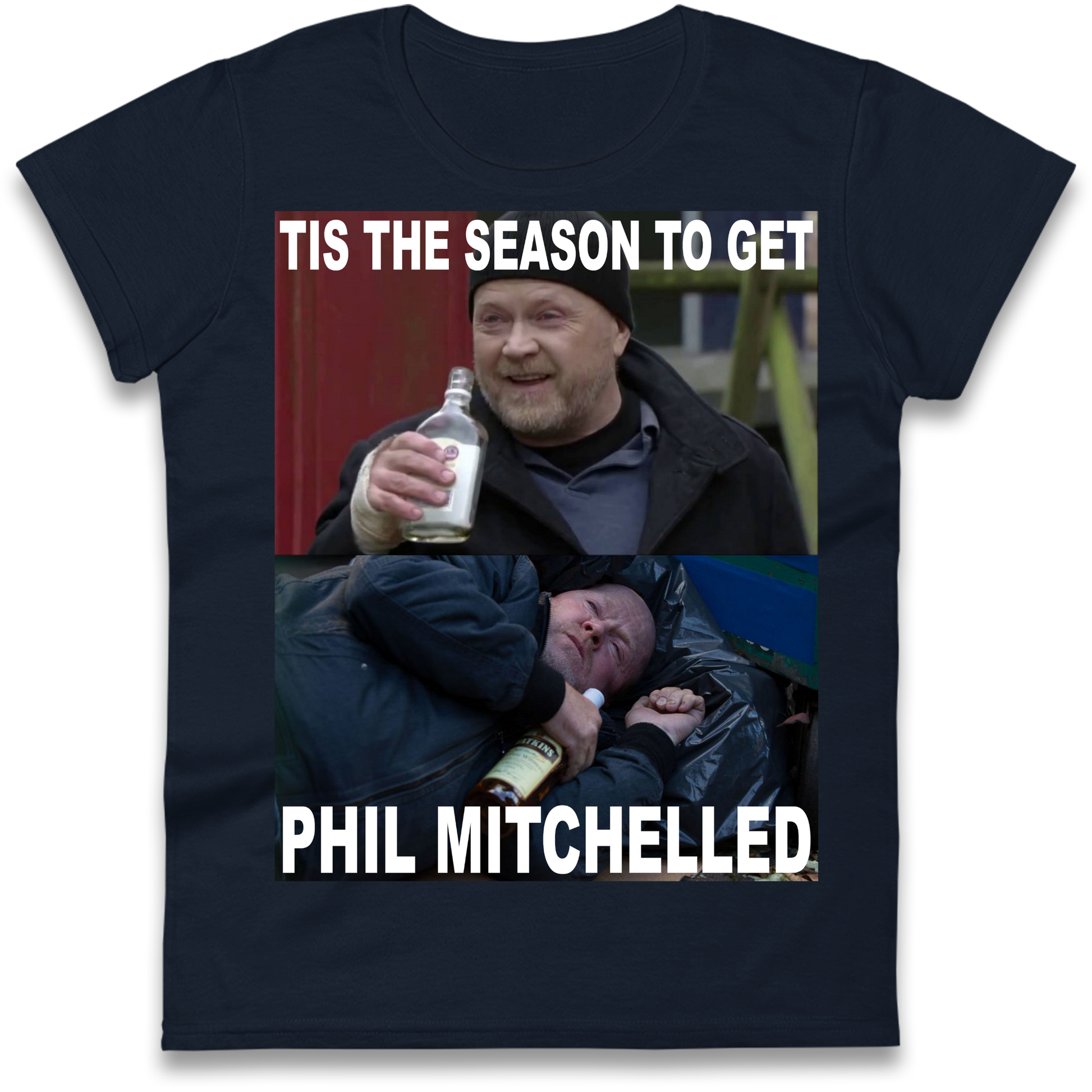 Phil Mitchell Christmas Ladies Shirt