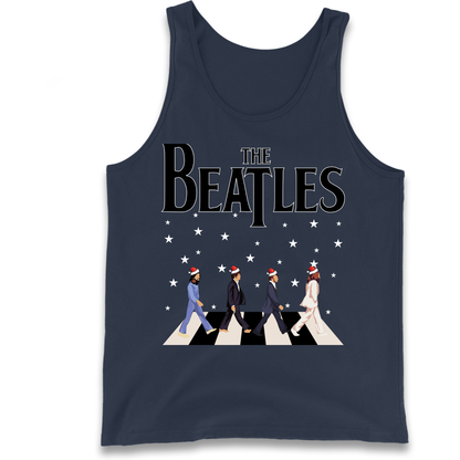 The Beatles Abbey Road Christmas Tank Top