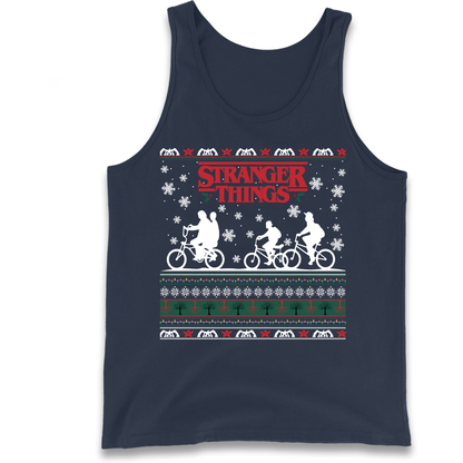 Stranger Things Christmas Tank Top