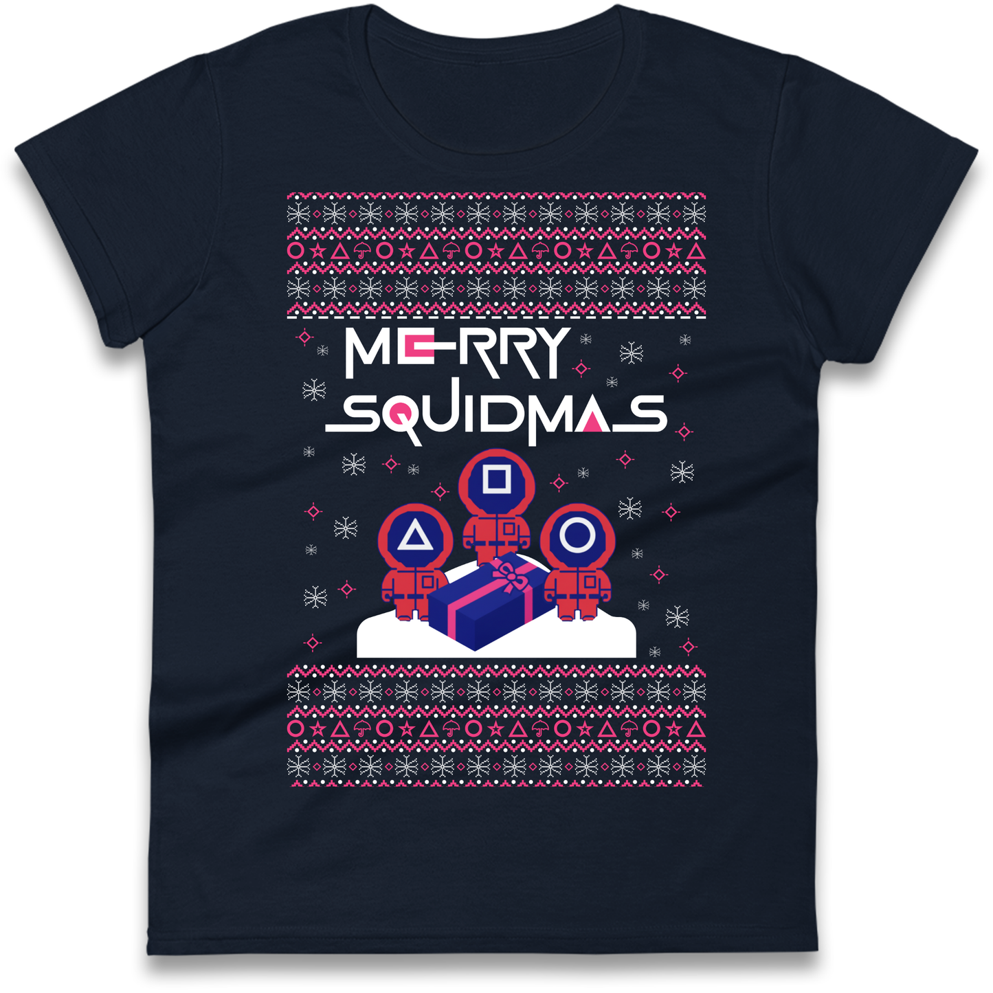 Squid Games Christmas Ladies Shirt