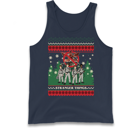 Stranger Things Demogorgon Christmas Tank Top