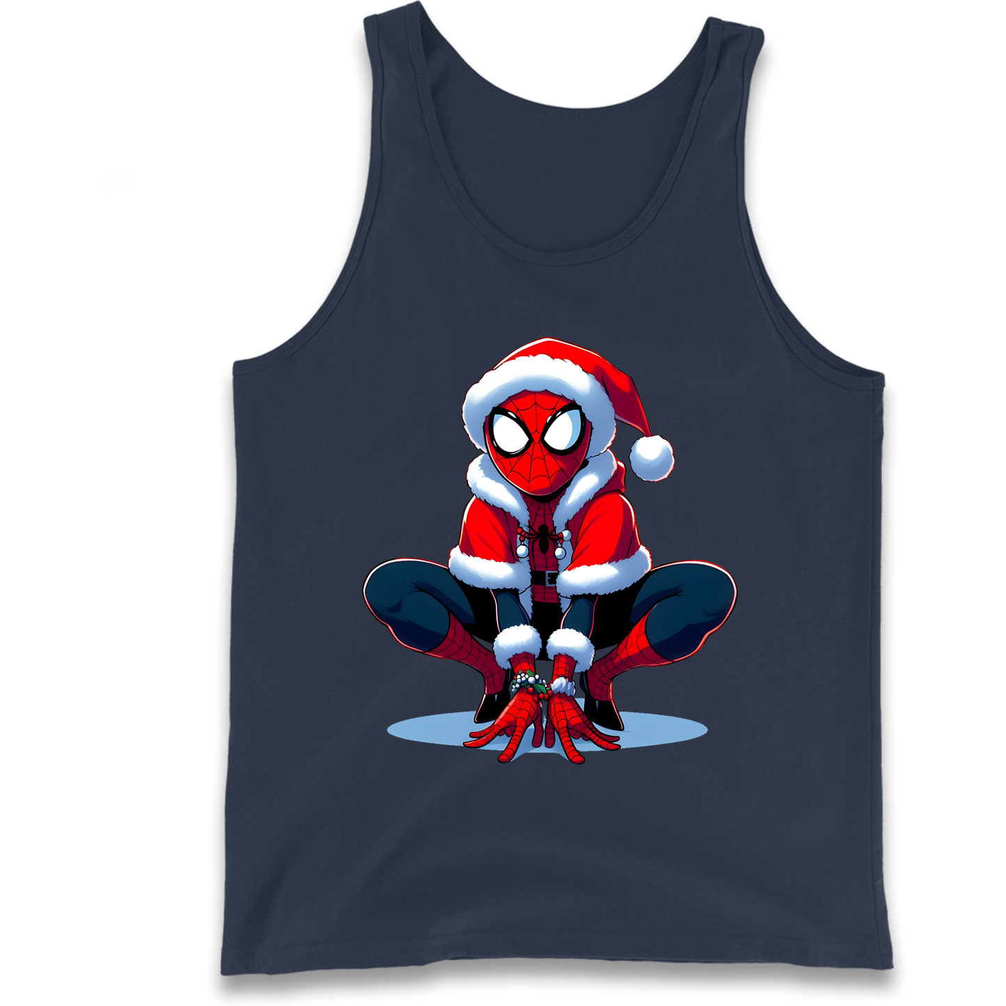 Spiderman Santa Tank Top