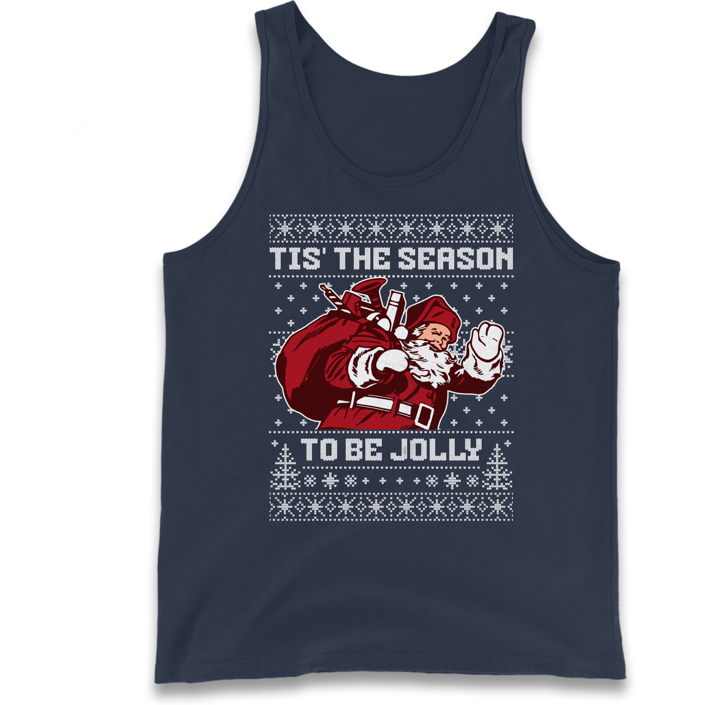 Tis The Season To Be Jolly Christmas Tank Top
