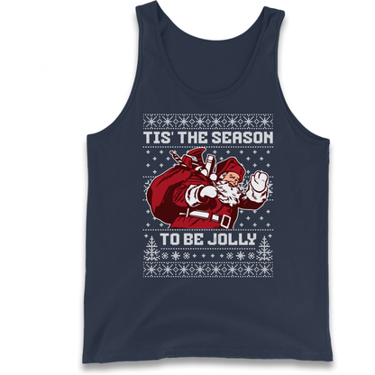 Tis The Season To Be Jolly Christmas Tank Top