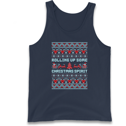 Rolling up Some Christmas Spirit Tank Top