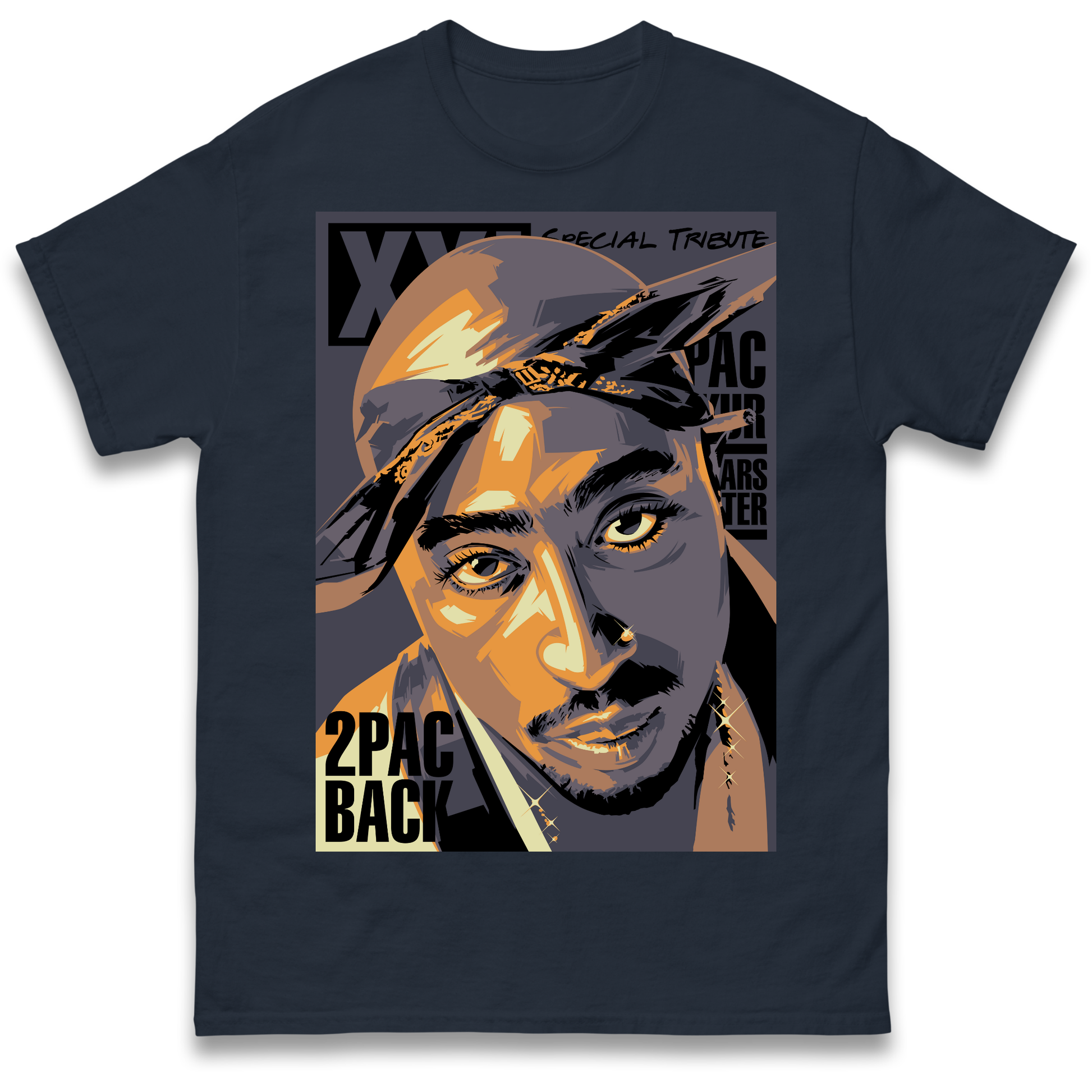 2 Pac Back T Shirt 