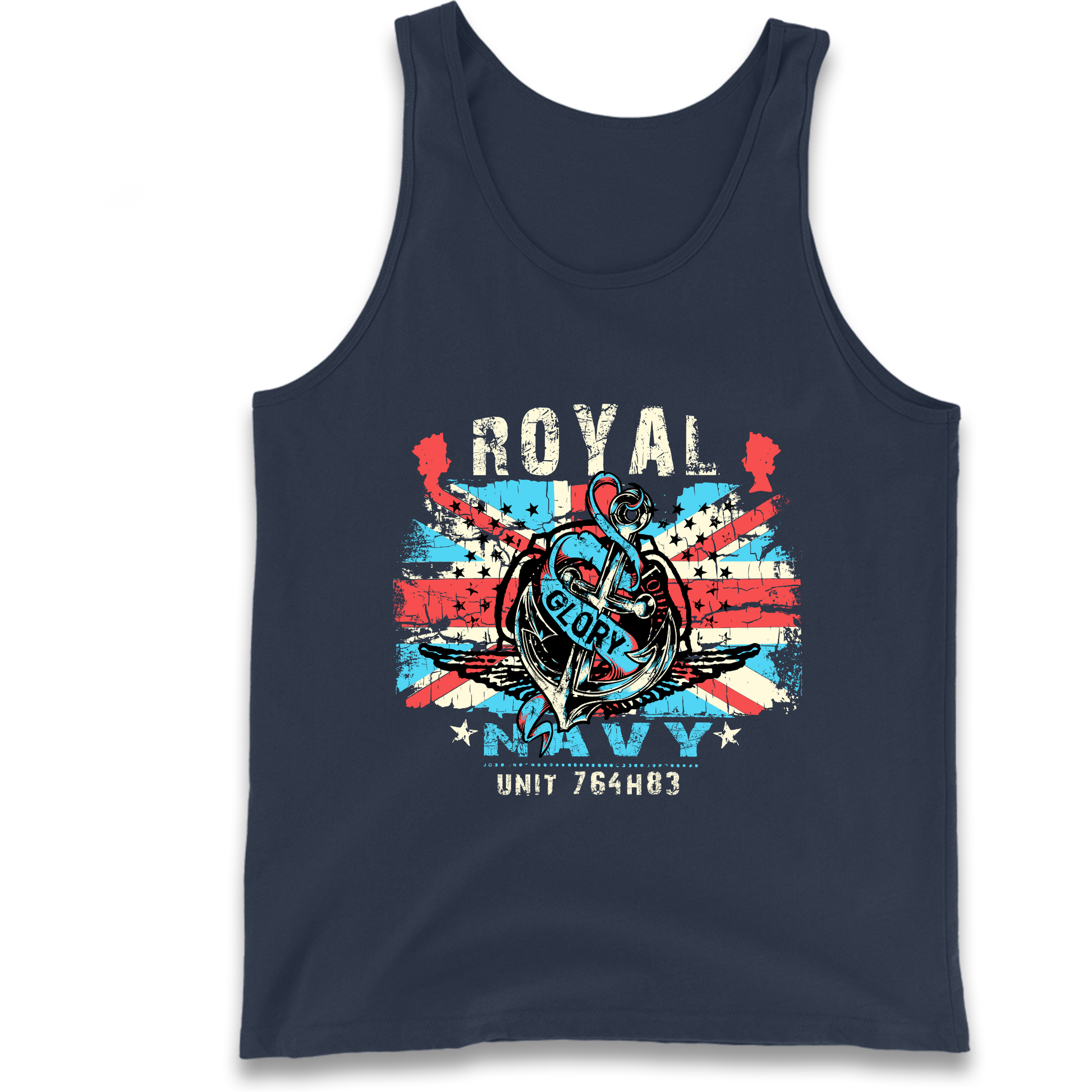 Royal Navy Glory Unit 764H83 Tank Top