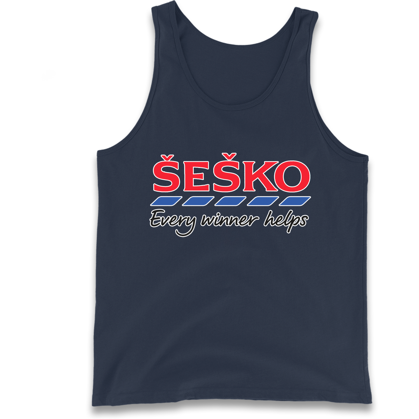 Benjamin Sesko Every Winner Helps Tank-Top