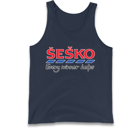 Benjamin Sesko Every Winner Helps Tank-Top