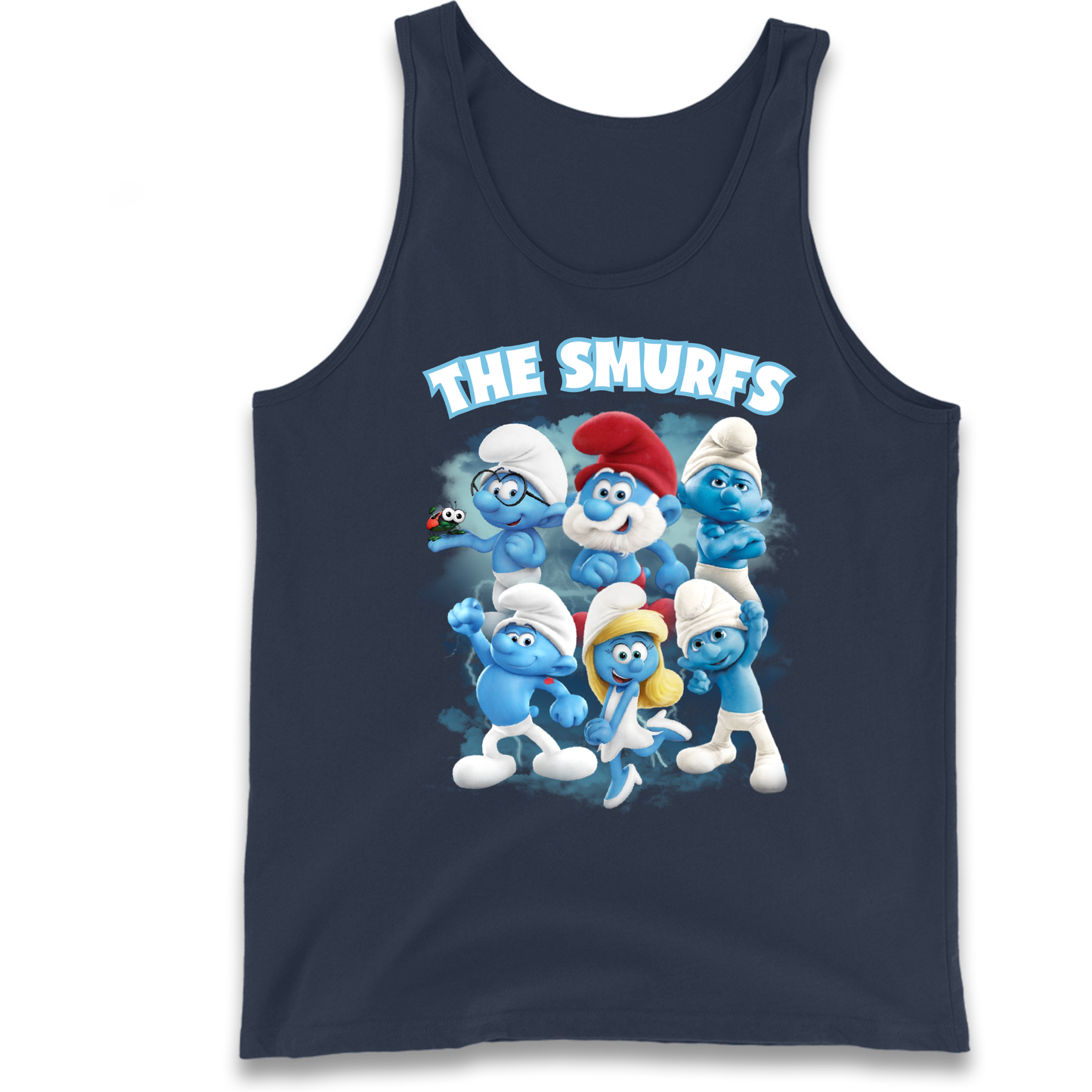 The Smurfs Bootleg Tank Top