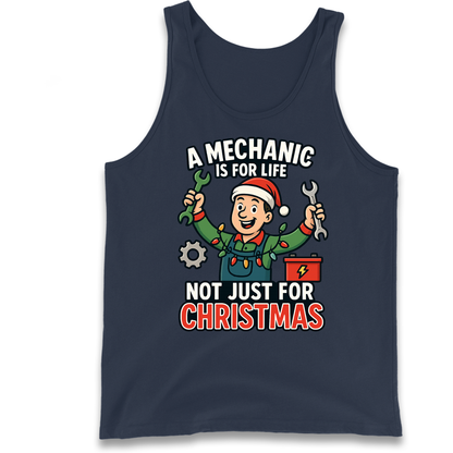Mechanic Christmas Tank Top