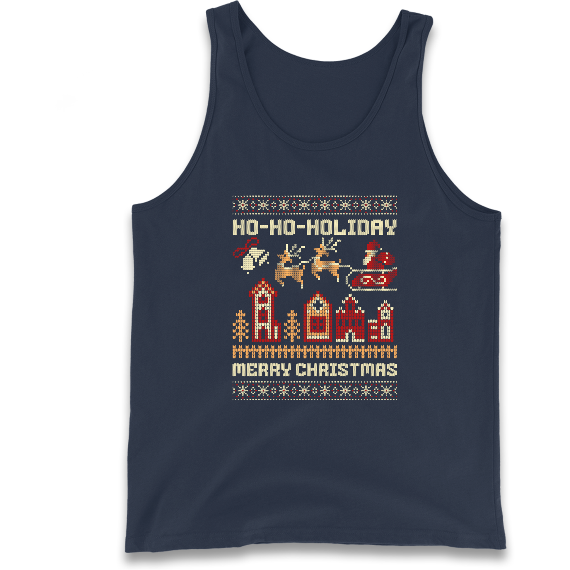 Have Yourself a HO HO HOLIDAY Christmas Tank Top